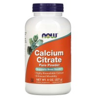 NOW Calcium Citrate Powder, 227 грам