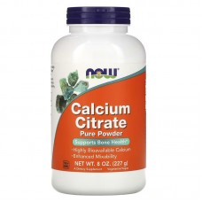 NOW Calcium Citrate, 227 грамм