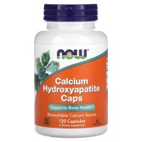 NOW Calcium Hydroxyapatite, 120 вегакапсул