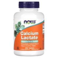 NOW Calcium Lactate, 250 таблеток NOW Calcium Lactate, 250 таблеток