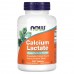 NOW Calcium Lactate, 250 таблеток CN12983 NOW