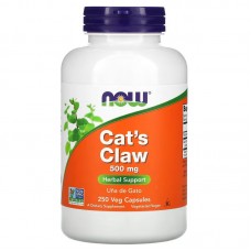 NOW Cat's Claw 500 mg, 250 капсул