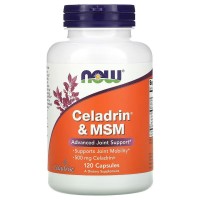 NOW Celadrin & MSM 500 mg, 120 капсул NOW Celadrin & MSM 500 mg, 120 капсул
