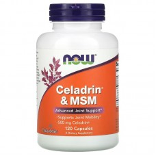 NOW Celadrin & MSM 500 mg, 120 капсул NOW Celadrin & MSM 500 mg, 120 капсул