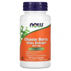NOW Chaste Berry Vitex 300 mg, 90 вегакапсул