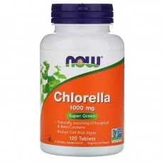NOW Chlorella 1000 mg, 120 таблеток NOW Chlorella 1000 mg, 120 таблеток