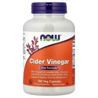 NOW Cider Vinegar, 180 капсул NOW Cider Vinegar, 180 капсул