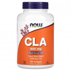 NOW CLA 800 mg, 180 капсул NOW CLA 800 mg, 180 капсул
