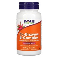 NOW Co-Enzyme B-Complex, 60 вегакапсул NOW Co-Enzyme B-Complex, 60 вегакапсул