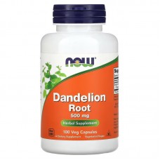 NOW Dandelion Root 500 mg, 100 вегакапсул