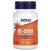 NOW Vitamin E-200 with Mixed Tocopherols, 100 капсул CN13972 NOW