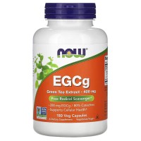 NOW EGCg Green Tea Extract 400 mg, 180 вегакапсул NOW EGCg Green Tea Extract 400 mg, 180 вегакапсул
