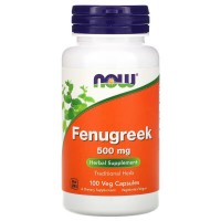 NOW Fenugreek 500 mg, 100 капсул NOW Fenugreek 500 mg, 100 капсул