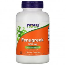 NOW Fenugreek 500 mg, 250 капсул NOW Fenugreek 500 mg, 250 капсул