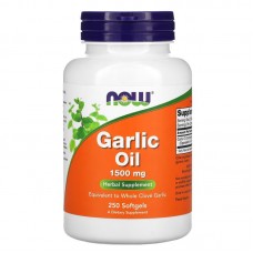 NOW Garlic Oil 1500 mg, 250 капсул NOW Garlic Oil 1500 mg, 250 капсул