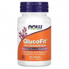 NOW GlucoFit, 60 капсул NOW GlucoFit, 60 капсул