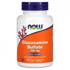 NOW Glucosamine Sulfate 750 mg, 120 капсул NOW Glucosamine Sulfate 750 mg, 120 капсул