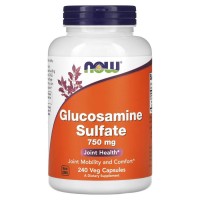 NOW Glucosamine Sulfate 750 mg, 240 капсул NOW Glucosamine Sulfate 750 mg, 240 капсул