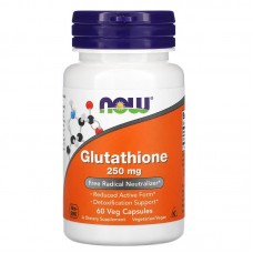 NOW Glutathione 250 mg, 60 вегакапсул NOW Glutathione 250 mg, 60 вегакапсул