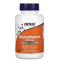 NOW Glutathione 500 mg, 60 вегакапсул NOW Glutathione 500 mg, 60 вегакапсул
