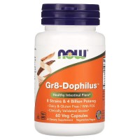 NOW Gr8-Dophilus 4 billion, 60 вегакапсул NOW Gr8-Dophilus 4 billion, 60 вегакапсул