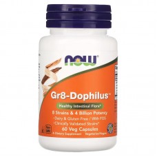NOW Gr8-Dophilus 4 billion, 60 вегакапсул NOW Gr8-Dophilus 4 billion, 60 вегакапсул