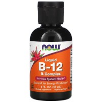 NOW Vitamin B12 Complex Liquid, 59 мл NOW Vitamin B12 Complex Liquid, 59 мл