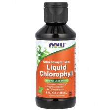 NOW Chlorophyll Liquid, 118 мл - М'ята NOW Chlorophyll Liquid, 118 мл - М'ята