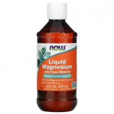 NOW Liquid Magnesium with Trace Minerals, 237 мл