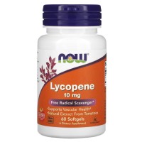 NOW Lycopene 10 mg, 60 капсул NOW Lycopene 10 mg, 60 капсул