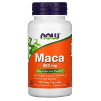 NOW Maca 500 mg, 100 вегакапсул NOW Maca 500 mg, 100 вегакапсул