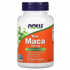 NOW Maca Raw 750 mg, 90 вегакапсул NOW Maca Raw 750 mg, 90 вегакапсул