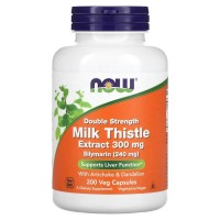 NOW Silymarin Milk Thistle 300 mg, 200 вегакапсул NOW Silymarin Milk Thistle 300 mg, 200 вегакапсул