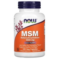 NOW MSM 1000 mg, 120 вегакапсул NOW MSM 1000 mg, 120 вегакапсул