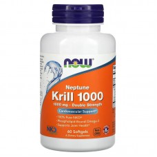 NOW Neptune Krill Oil 1000 mg, 60 капсул