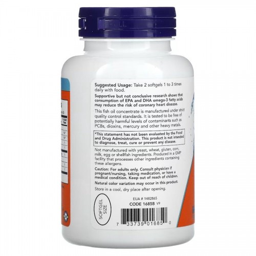 NOW NOW Omega-3 Mini Gels, 180 капсул CN12600 NOW NOW Omega-3 Mini Gels, 180 капсул CN12600
