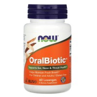 NOW OralBiotic, 60 льодяників NOW OralBiotic, 60 льодяників