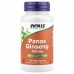NOW Panax Ginseng 500 mg, 100 вегакапсул CN11563 NOW