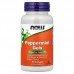 NOW Peppermint Gels, 90 капсул CN17335 NOW