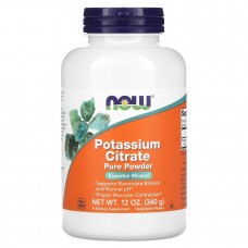 NOW Potassium Citrate, 340 грам NOW Potassium Citrate, 340 грам