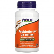 NOW Probiotic-10 25 billion, 100 вегакапсул NOW Probiotic-10 25 billion, 100 вегакапсул