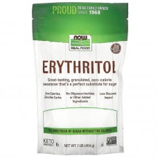 NOW Erythritol, 454 грам