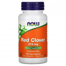 NOW Red Clover 375 mg, 100 вегакапсул NOW Red Clover 375 mg, 100 вегакапсул