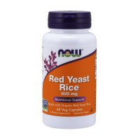NOW Red Yeast Rice 600 mg, 60 вегакапсул NOW Red Yeast Rice 600 mg, 60 вегакапсул