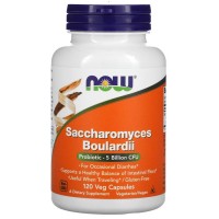 NOW Saccharomyces Boulardi, 120 вегакапсул NOW Saccharomyces Boulardi, 120 вегакапсул