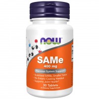NOW SAMe 400 mg, 30 таблеток NOW SAMe 400 mg, 30 таблеток