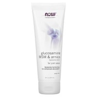 NOW Glucosamine MSM & Arnica Lotion, 237 мл NOW Glucosamine MSM & Arnica Lotion, 237 мл