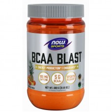 NOW BCAA Blast Powder, 600 грам - Фруктовий пунш