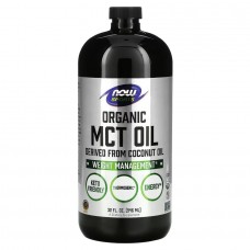 NOW Sports Organic MCT Oil, 946 мл NOW Sports Organic MCT Oil, 946 мл