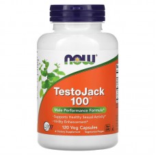 NOW Testo Jack 100, 120 вегакапсул NOW Testo Jack 100, 120 вегакапсул